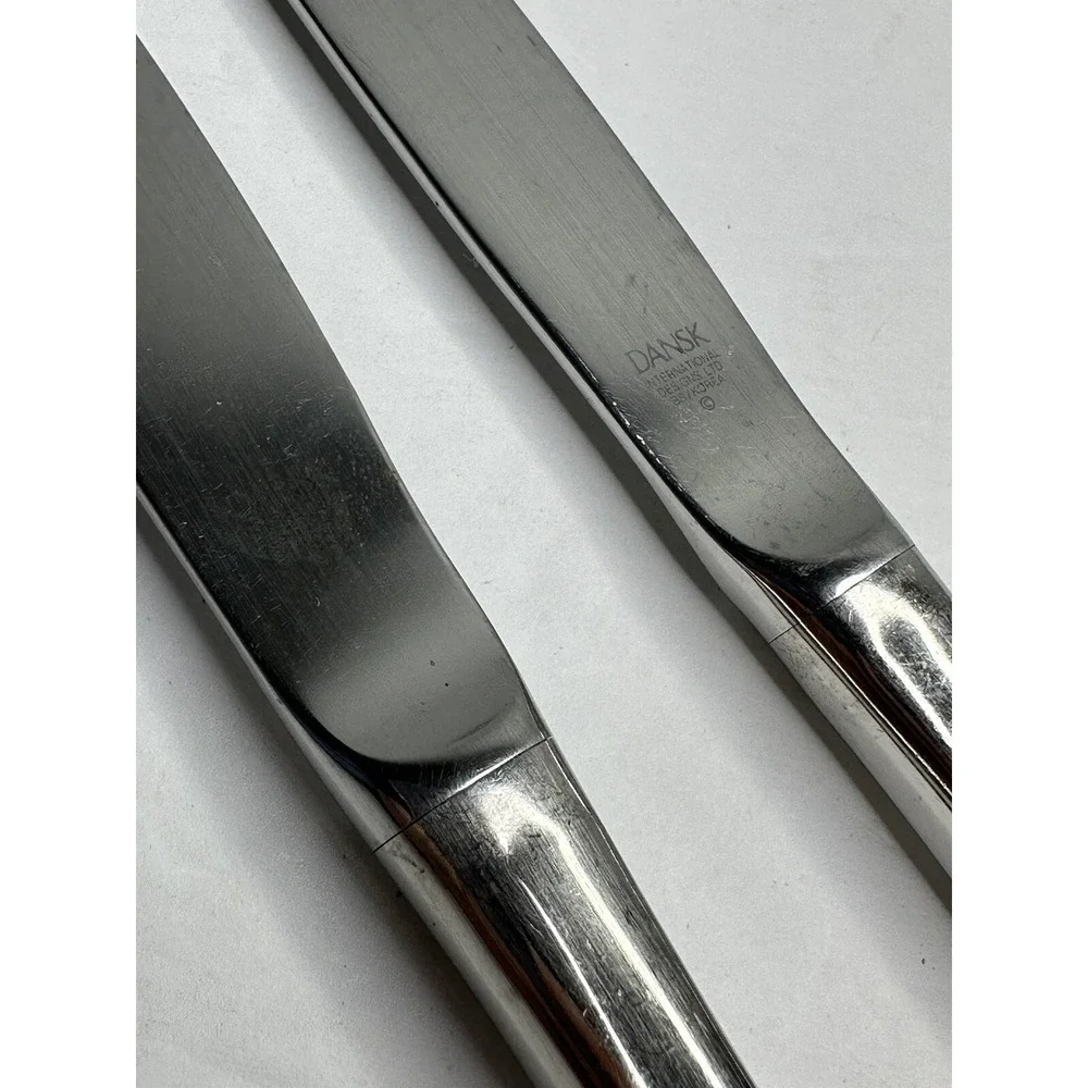Dansk International Designs LTD Stainless Flatware Replacement 2 Pc Dinner Knife